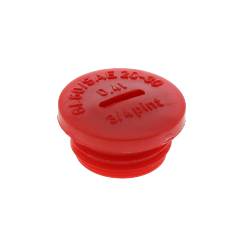 Verschlußschraube rot zur Öleinfüllöffnung - ohne O-Ring MZA:82004 - für S51, S53, S70, SR50, SR80, KR51/2