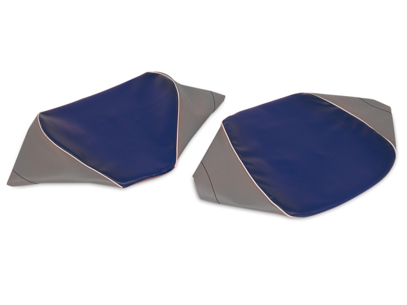 Sitzbezug blau-grau (Satz= 2 Stück) passend für AWO-Sport (für Einzel