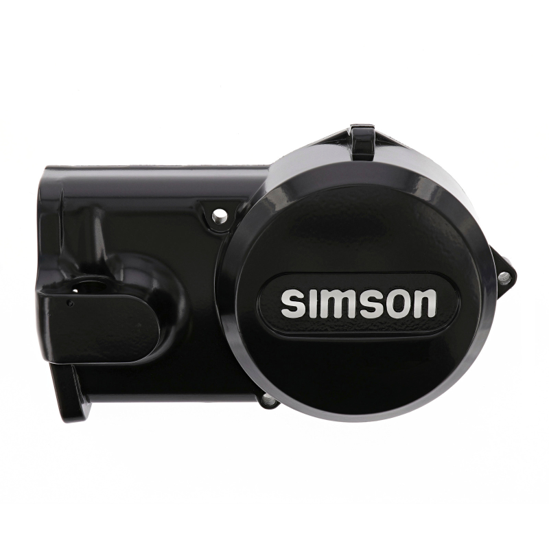 Lichtmaschinendeckel - schwarz - mit SIMSON Schriftzug, hell - S5